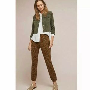 Sanctuary x Anthropologie Leopard Joggers Size S